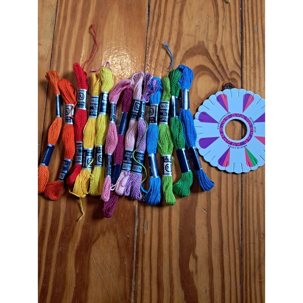 BRAND NEW  DMC Floss  13 Skeins for $11.99  J1